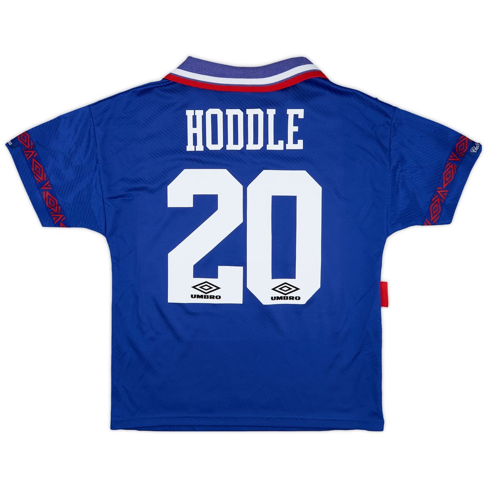 1993-94 Chelsea Home Shirt Hoddle #20 - 8/10 - (M)