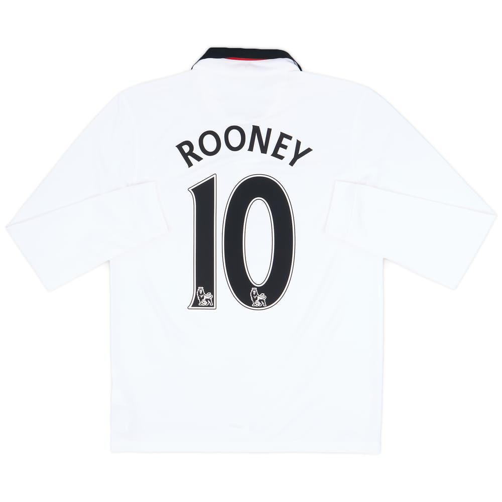 2014-15 Manchester United Away L/S Shirt Rooney #10 - 9/10 - (M)
