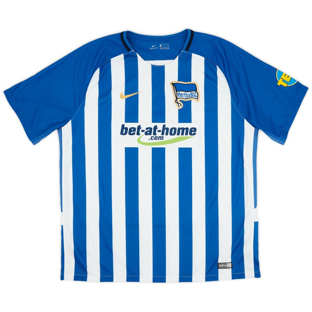 2017-18 Hertha Berlin Home Shirt - 8/10 - (XXL)