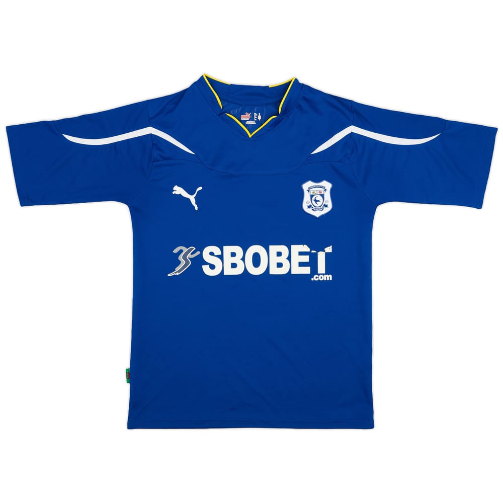 2010-11 Cardiff Home Shirt - 4/10 - (M)