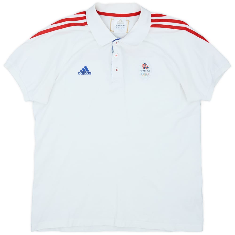 2012 Team GB Olympic adidas Polo Shirt - 7/10 - (M)