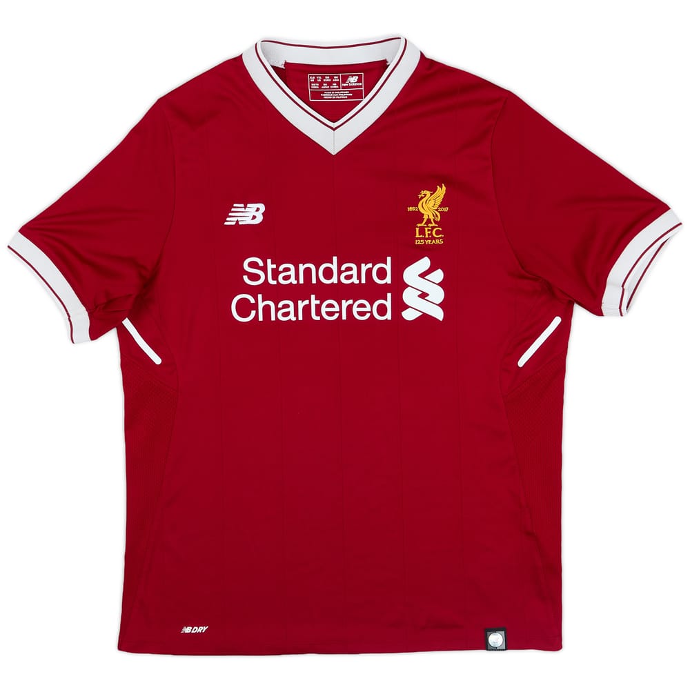 2017-18 Liverpool 125 Years Home Shirt - 8/10 - (XL.Boys)