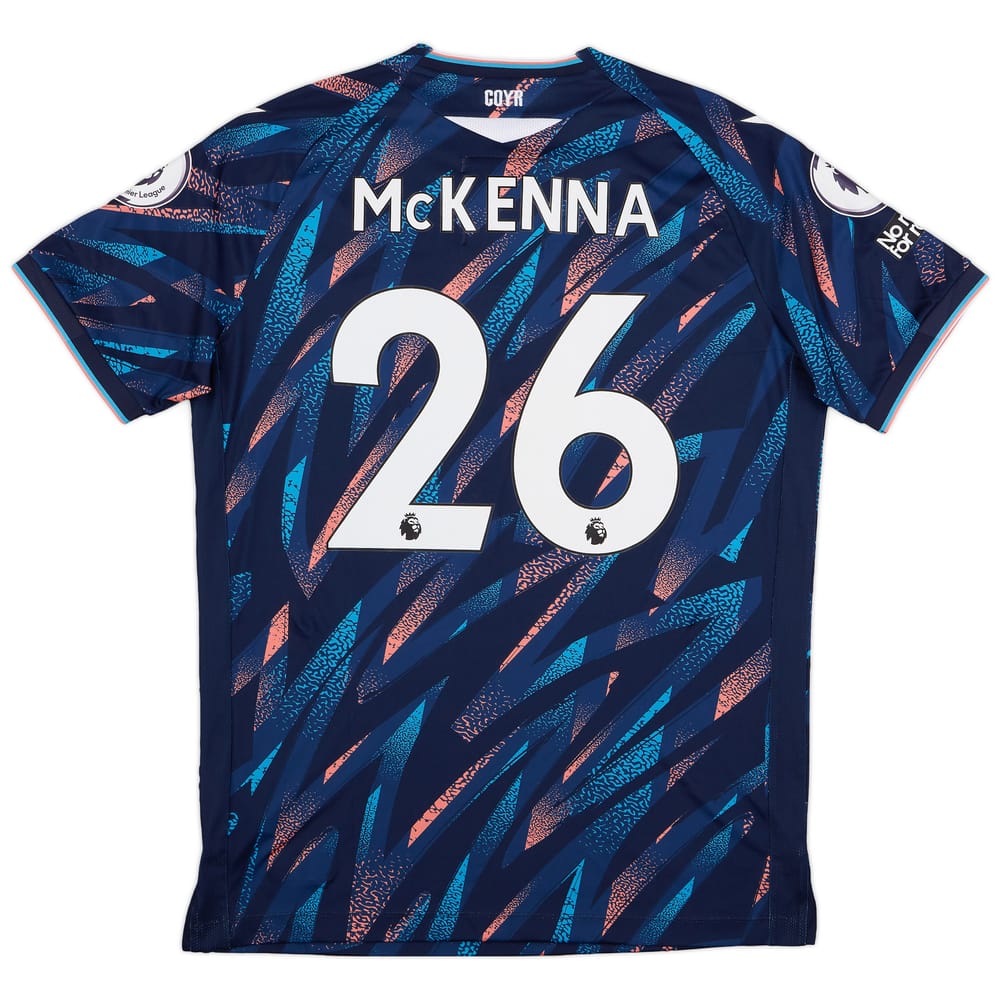 2022-23 Nottingham Forest Match Issue Third Shirt McKenna #26
