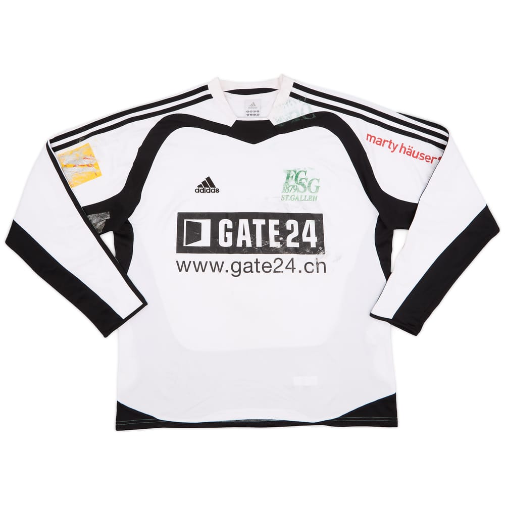 2005-07 St Gallen Away L/S Shirt - 3/10 - (XL)
