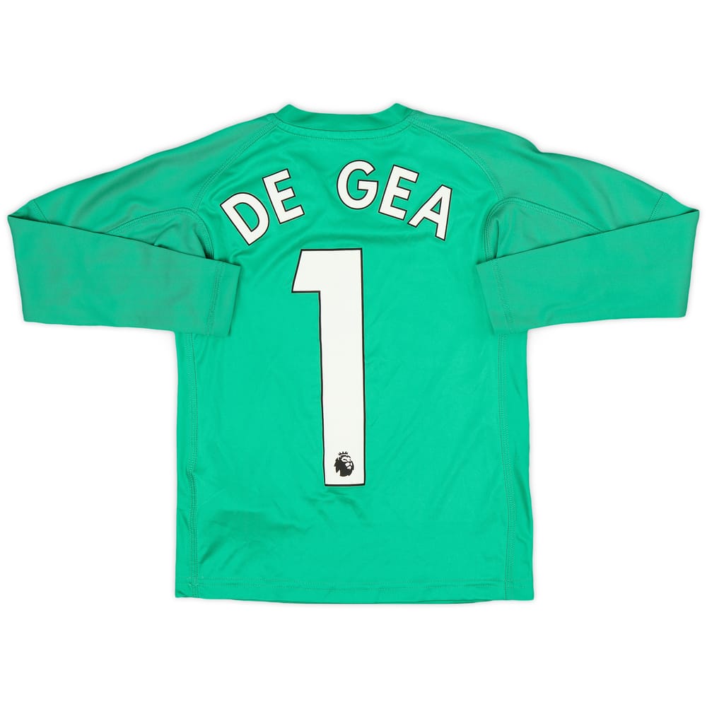 2018-19 Manchester United Home GK Shirt De Gea #1 - 5/10 - (S.Boys)