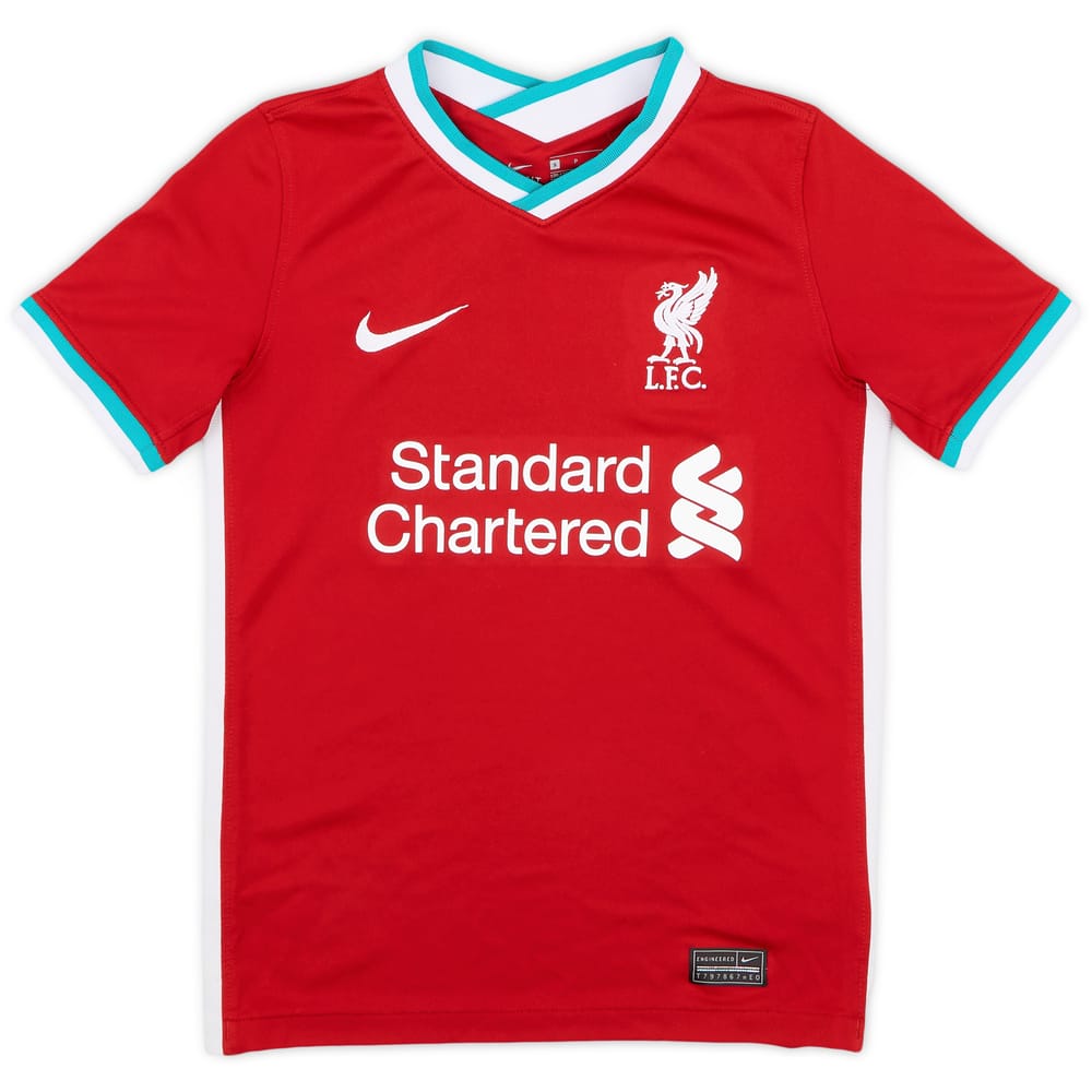 2020-21 Liverpool Home Shirt - 9/10 - (S.Boys)