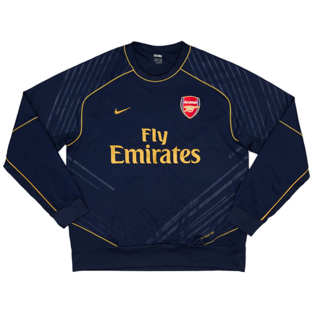 2007-08 Arsenal Nike Sweat Top - 7/10 - (XL)