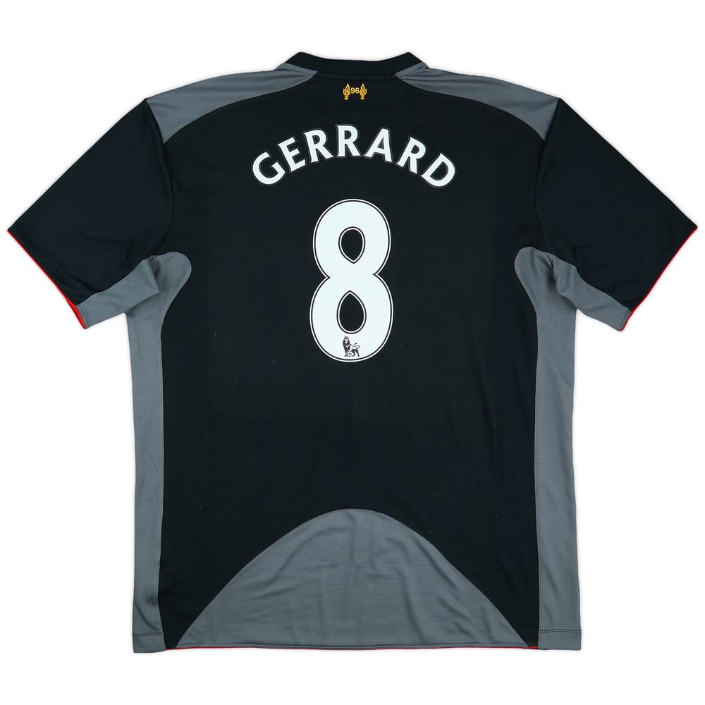 2012-13 Liverpool Away Shirt Gerrard #8 - 7/10 - (3XL)