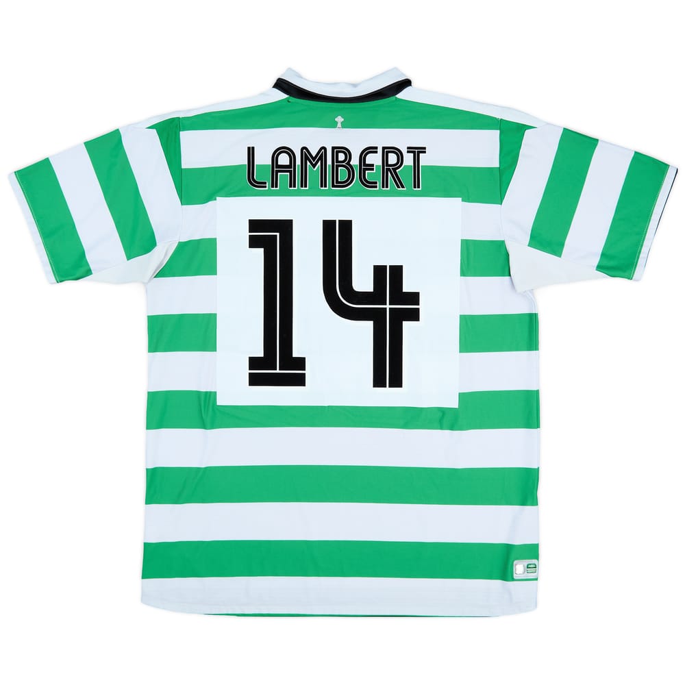 2004-05 Celtic Home Shirt Lambert #14 - 7/10 - (XL)