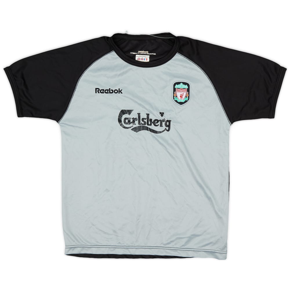 2002-03 Liverpool Reebok Training Shirt - 8/10 - (S.Boys)