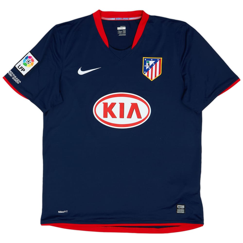2008-09 Atletico Madrid Away Shirt - 8/10 - (M)