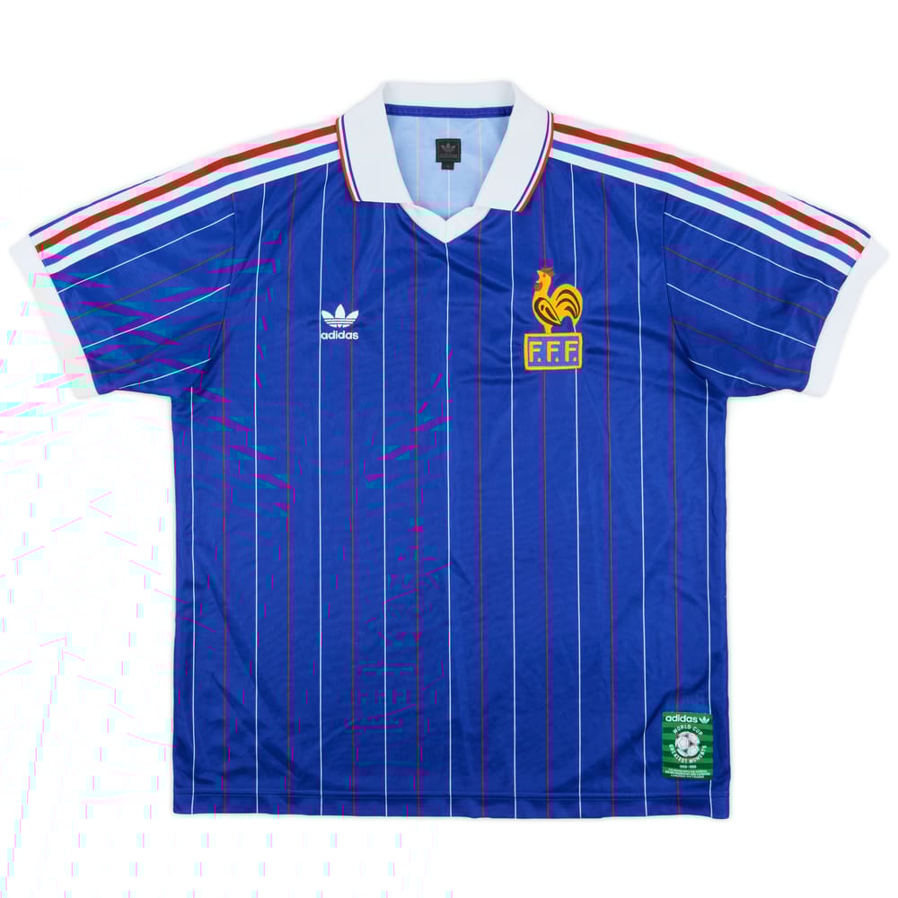 2005 France adidas 1982 Heritage Shirt - 7/10 - (L)