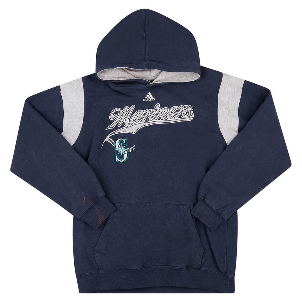 2000s Seattle Mariners adidas Hooded Sweat Top S