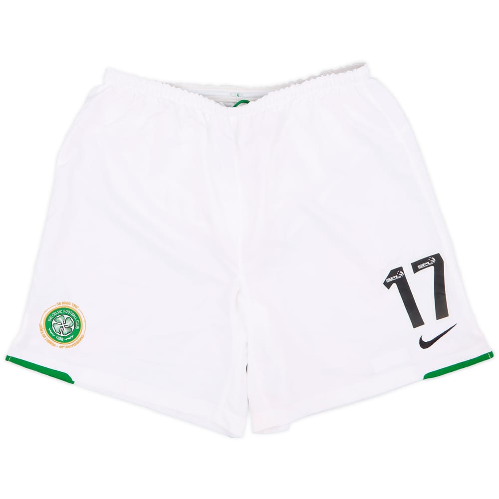 2007-08 Celtic Home Shorts #17 - 8/10 - (L)