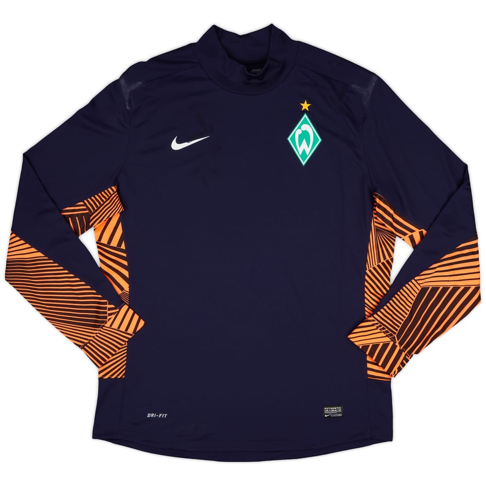 2012-13 Werder Bremen Player Issue GK L/S Shirt - 5/10 - (XL)
