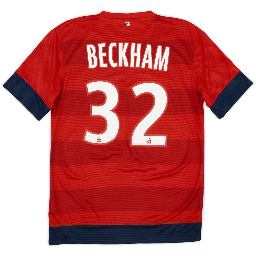 2012-13 Paris Saint-Germain Away Shirt Beckham #32 - 9/10 - (S)