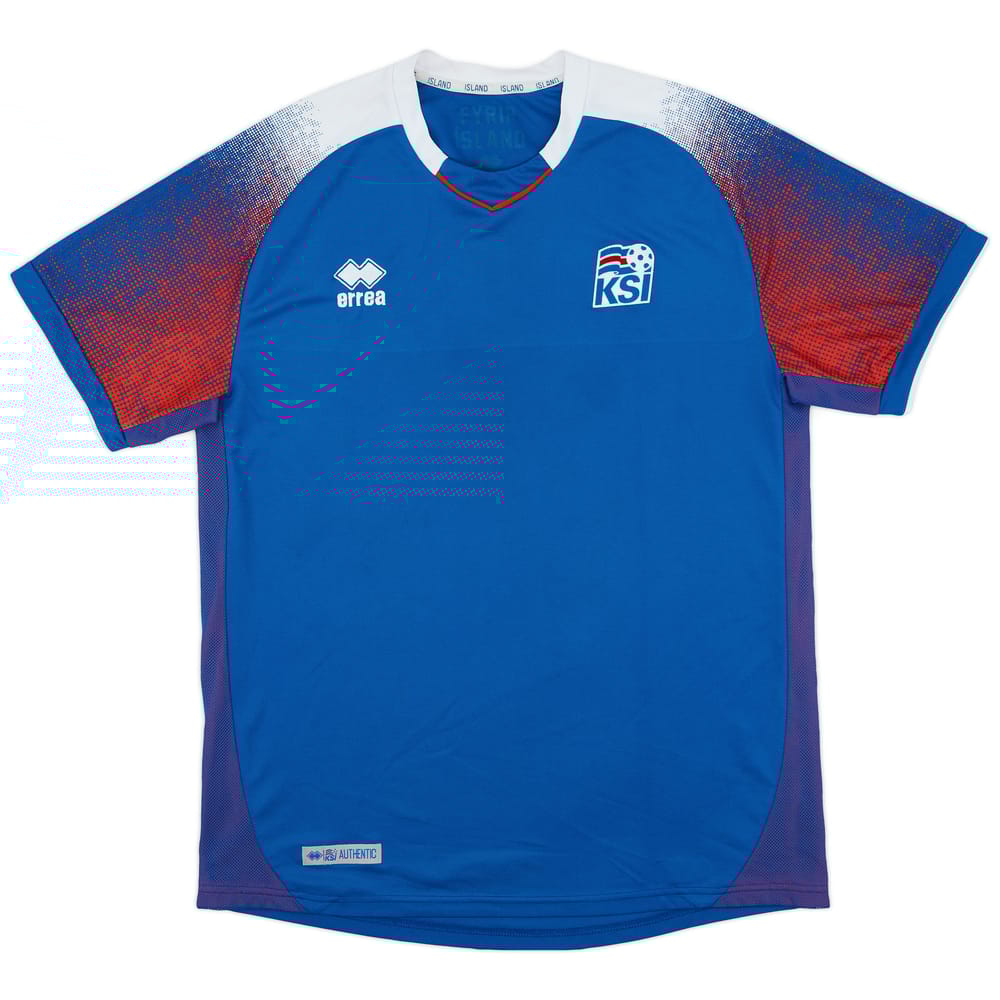 2018-19 Iceland Home Shirt - 7/10 - (L)