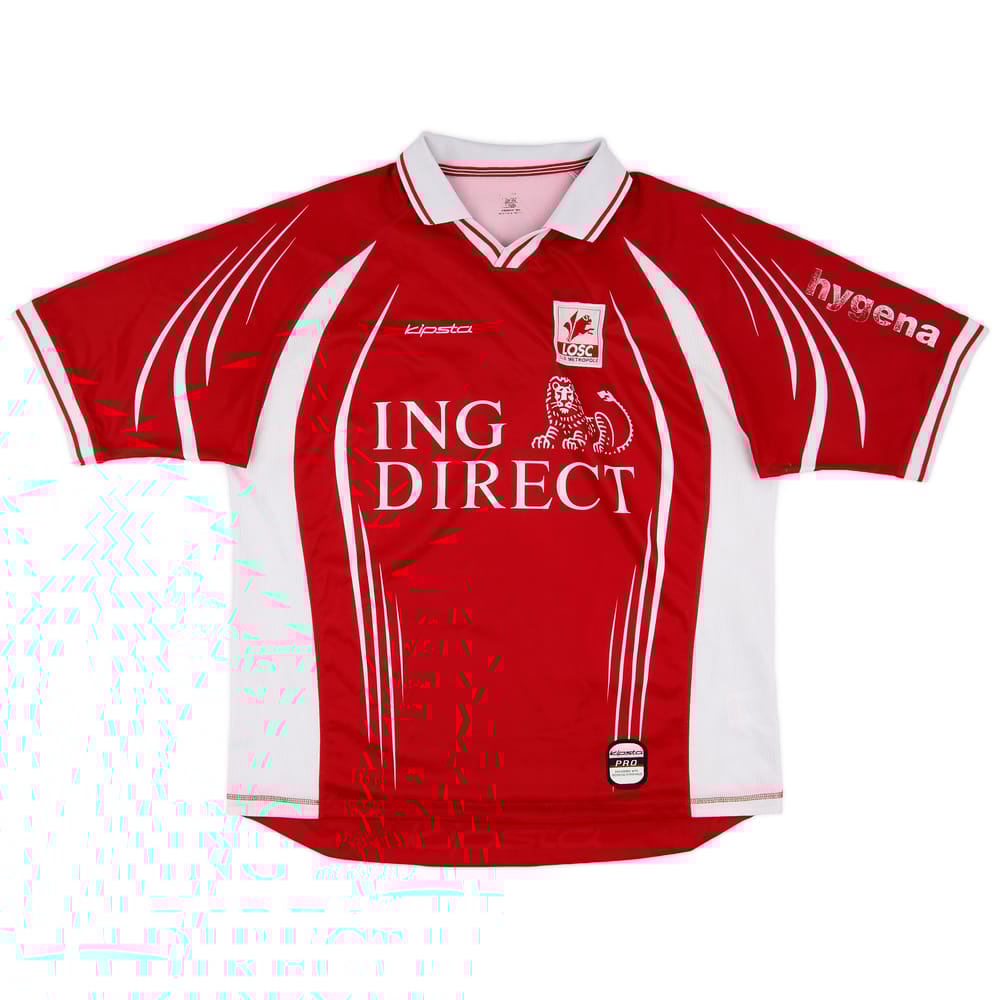 2001-02 Lille Home Shirt - 6/10 - (XXL)
