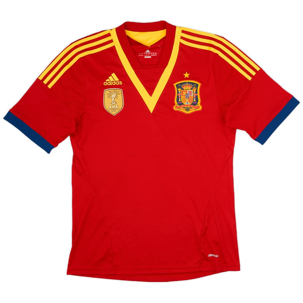 2013 Spain Confederation Cup Home Shirt - 8/10 - (M)