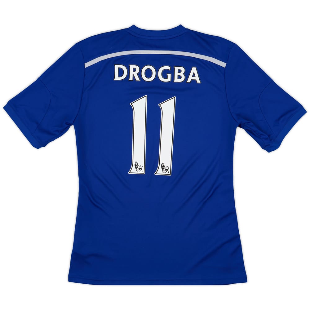 2014-15 Chelsea Home Shirt Drogba #11 - 8/10 - (S)