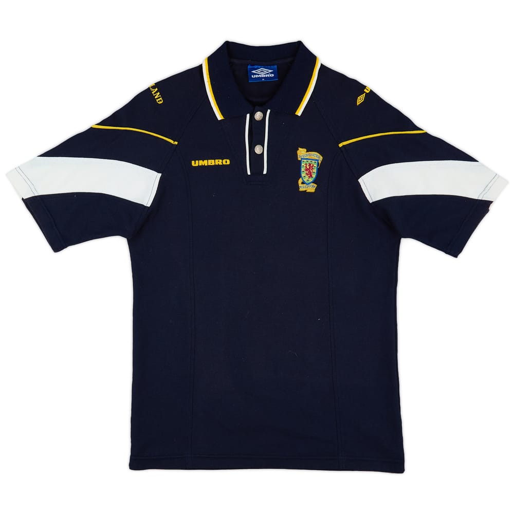1996-97 Scotland Umbro Polo Shirt - 8/10 - (M)