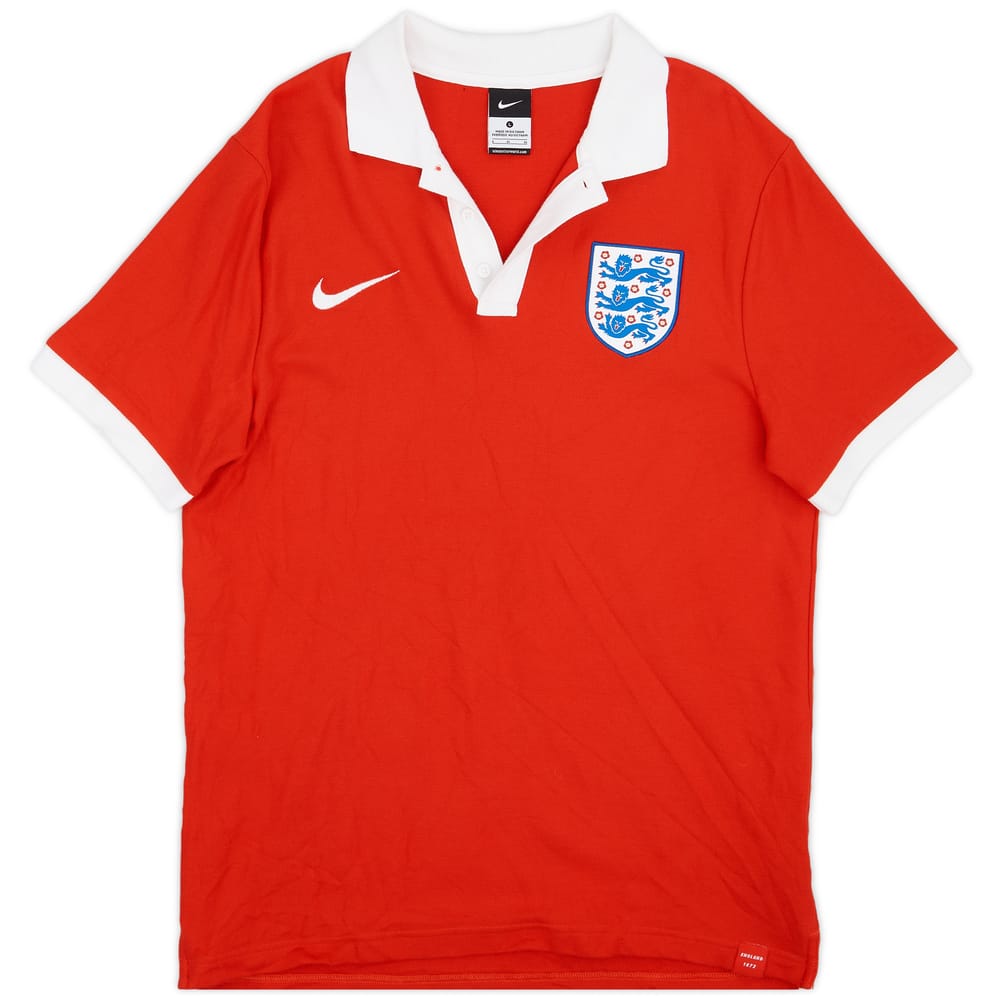 2016-17 England Nike Polo Shirt - 9/10 - (L)