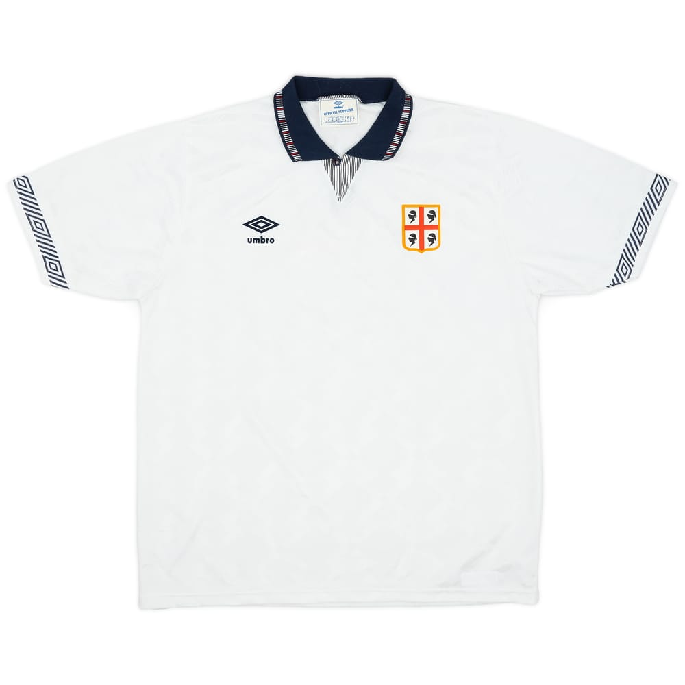 1990-92 Cagliari Away Shirt - 9/10 - (L)