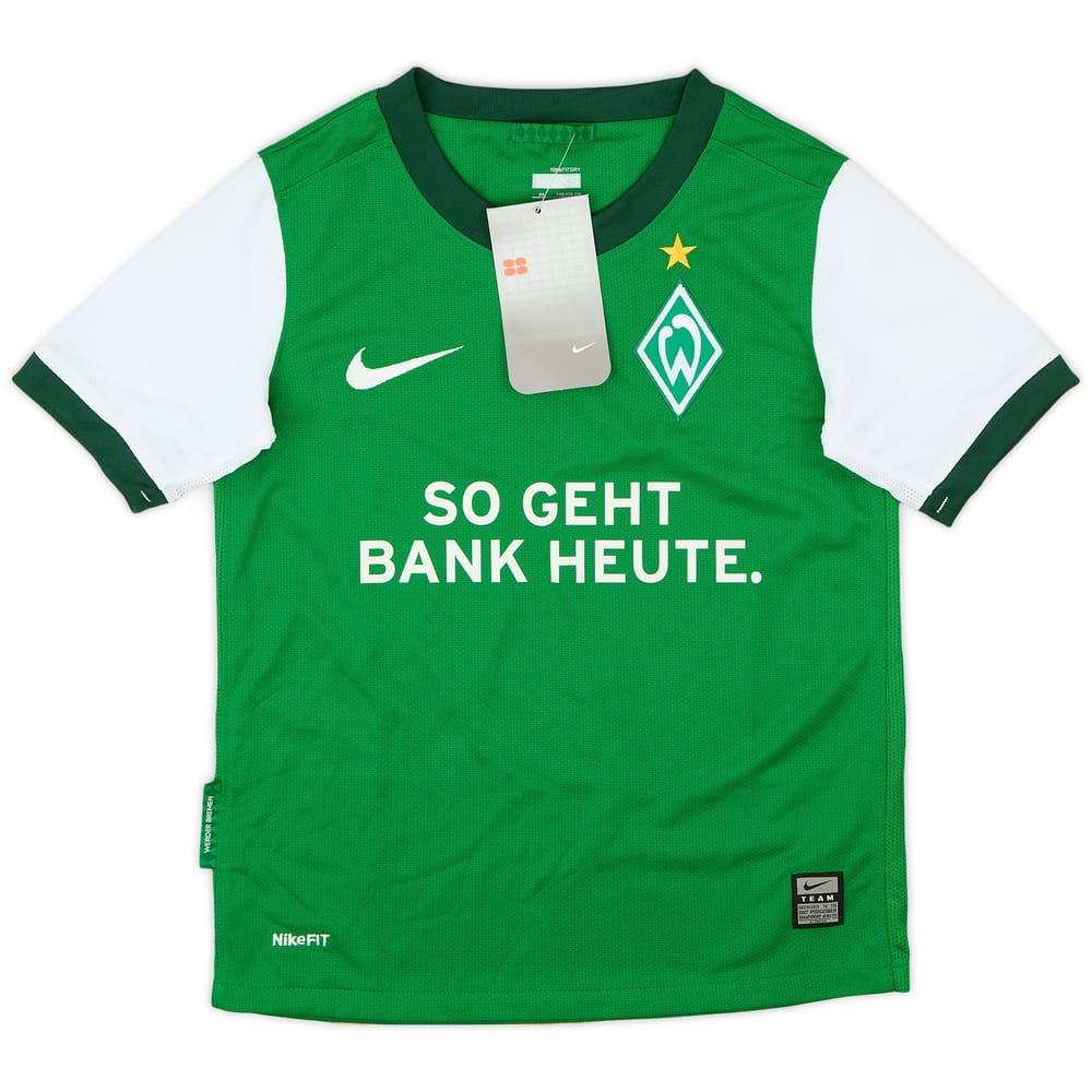 2009-10 Werder Bremen Home Shirt (XS.Boys)
