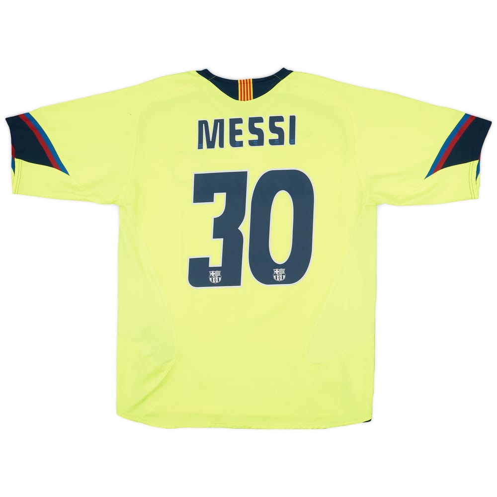 2005-06 Barcelona Away Shirt Messi #30 - 5/10 - (L)