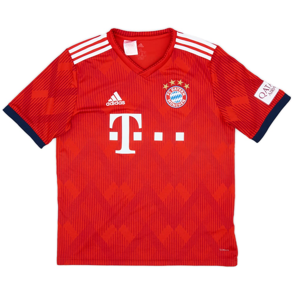2018-19 Bayern Munich Home Shirt - 9/10 - (XL.Boys)