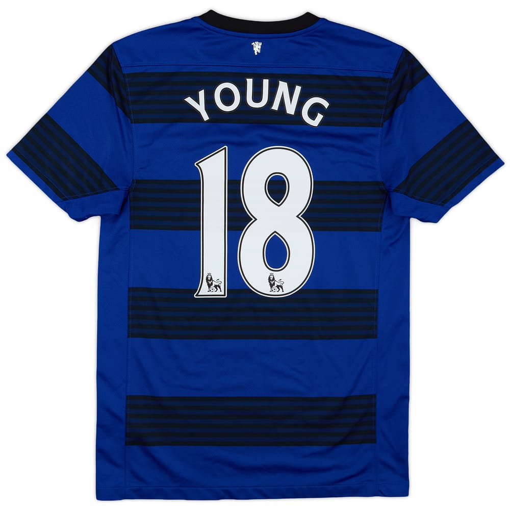2011-13 Manchester United Away Shirt Young #18 - 8/10 - (S)