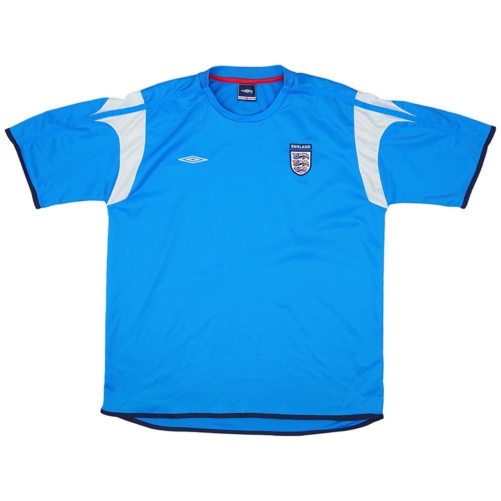 2004-06 England Umbro Training Shirt - 8/10 - (XL)