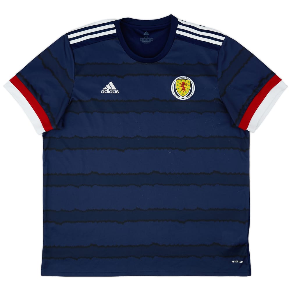 2020-22 Scotland Home Shirt - 7/10 - (XXL)