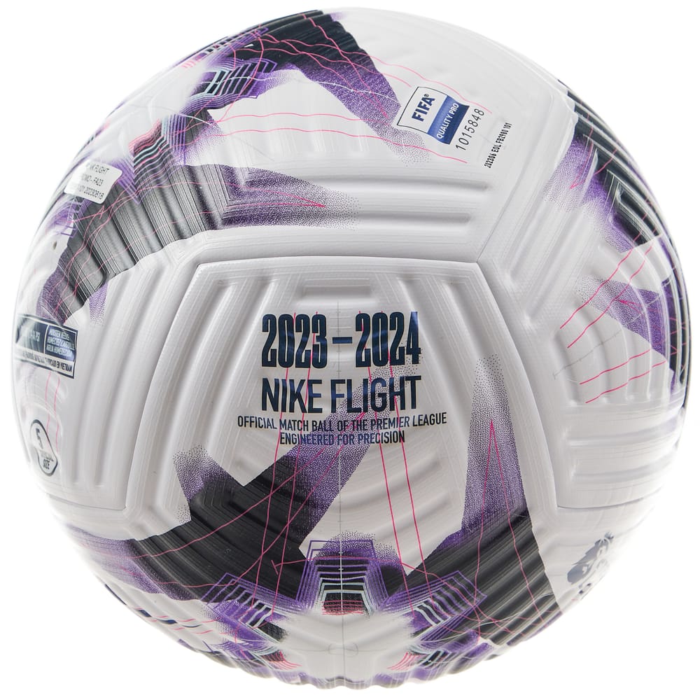 2023-24 Premier League Match Issue Nike Flight Official Match Ball (Size 5)