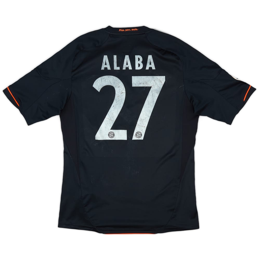 2012-13 Bayern Munich Third Shirt Alaba #27 - 4/10 - (M)