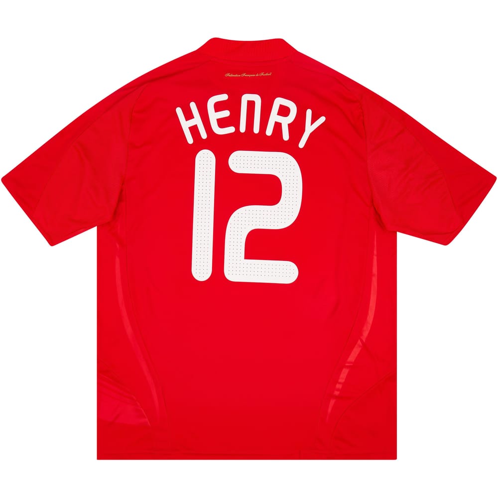 2007-08 France Away Shirt Henry #12