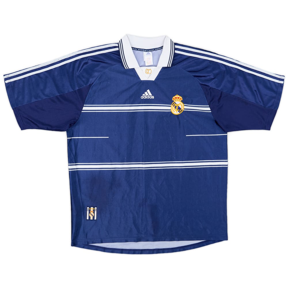 1998-99 Real Madrid Away Shirt #11 (Savio) - 8/10 - (XL)