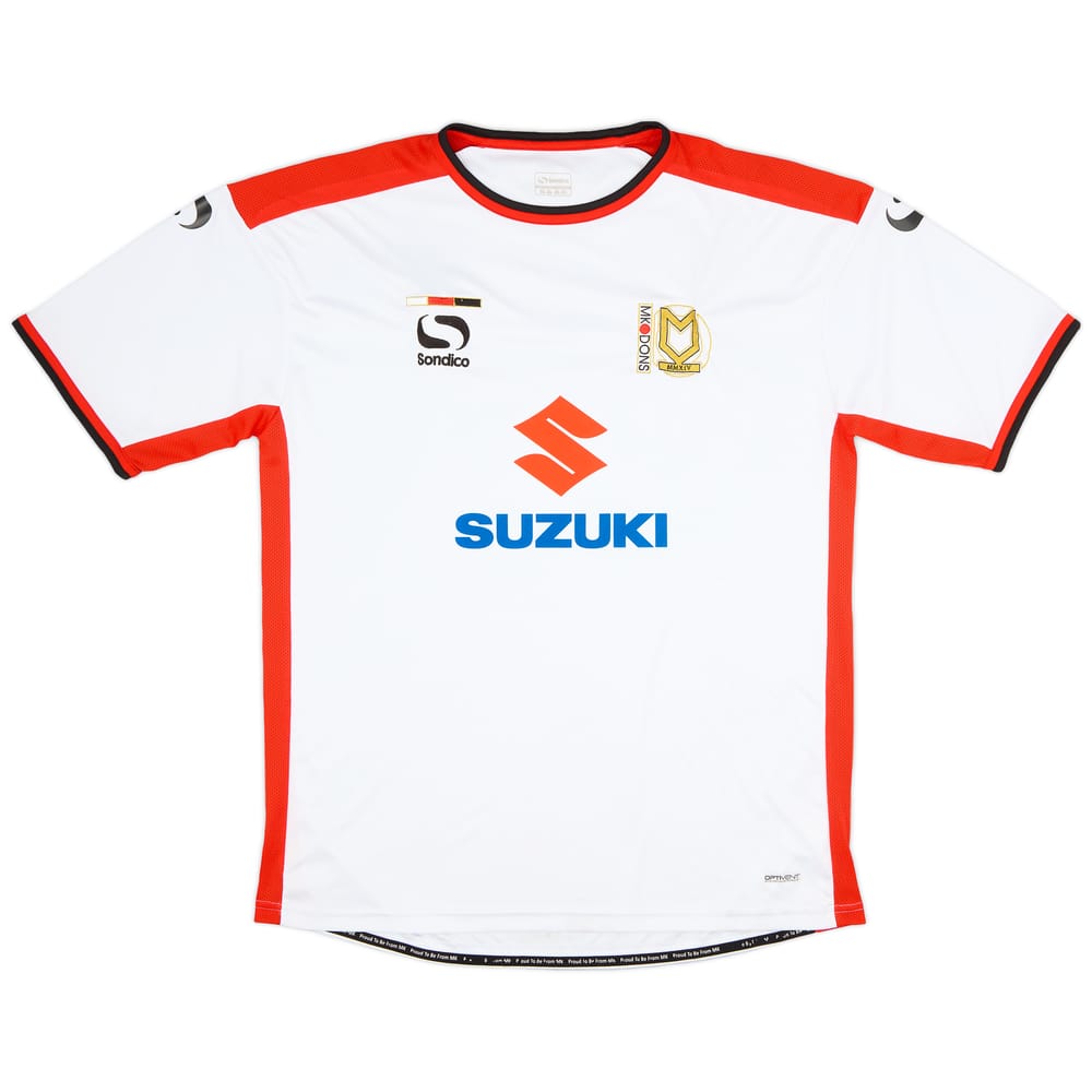 2014-15 MK Dons Home Shirt - 7/10 - (XXL)