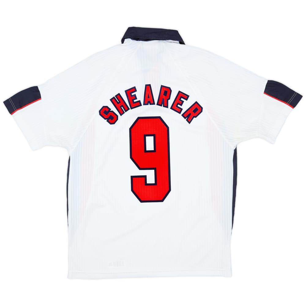1997-99 England Home Shirt Shearer #9 - 5/10 - (L)