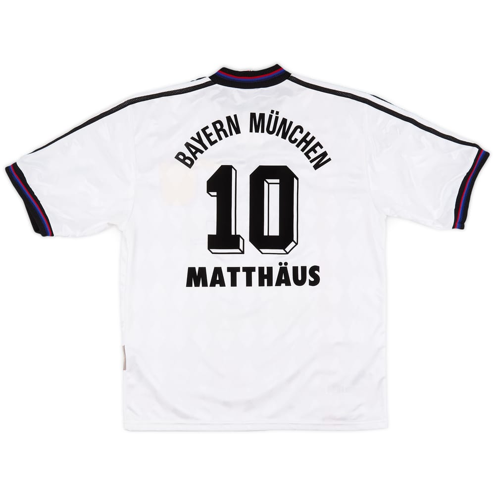 1996-98 Bayern Munich Away Shirt Matthaus #10 - 7/10 - (M)