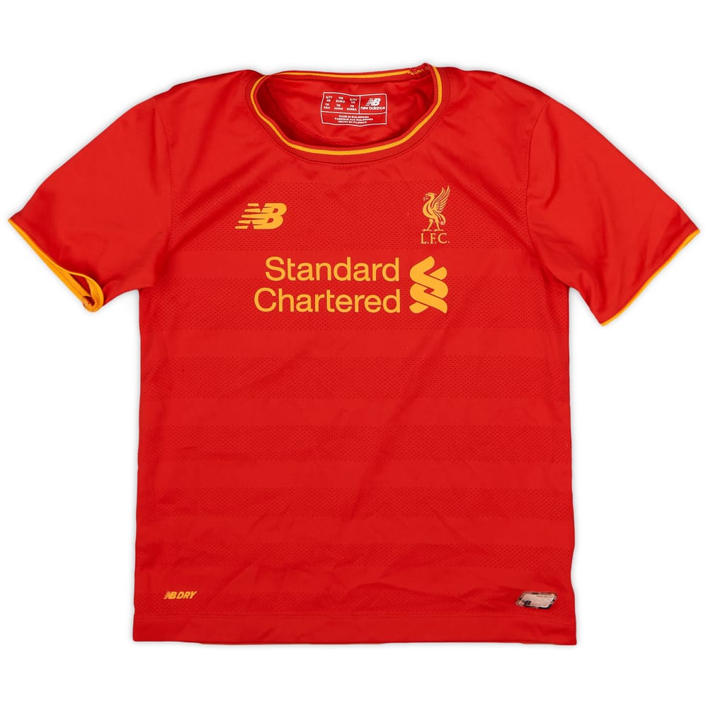 2016-17 Liverpool Home Shirt - 6/10 - (6-7 Years)