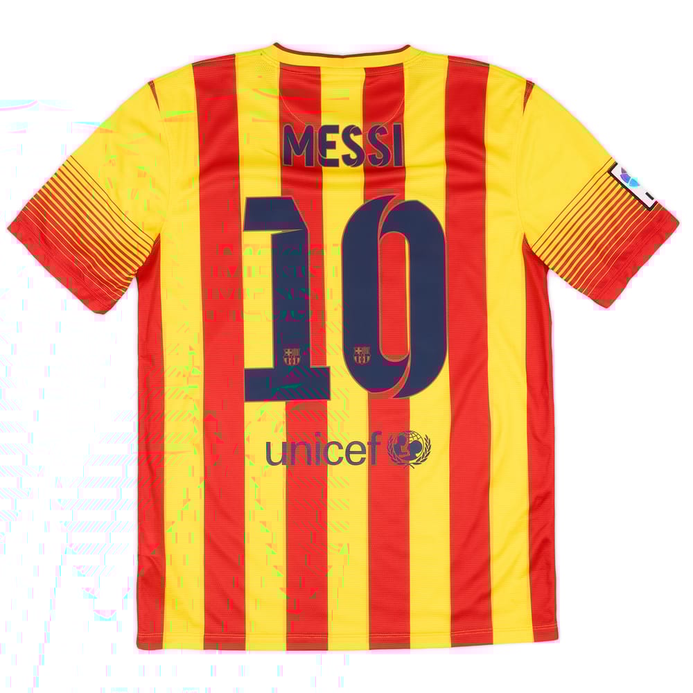 2013-15 Barcelona Away Shirt Messi #10 - 9/10 - (M)