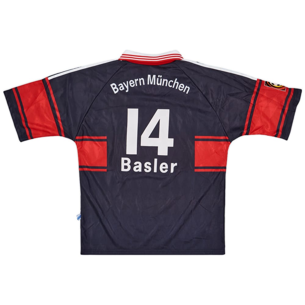 1997-99 Bayern Munich Home Shirt Basler #14 - 9/10 - (L)
