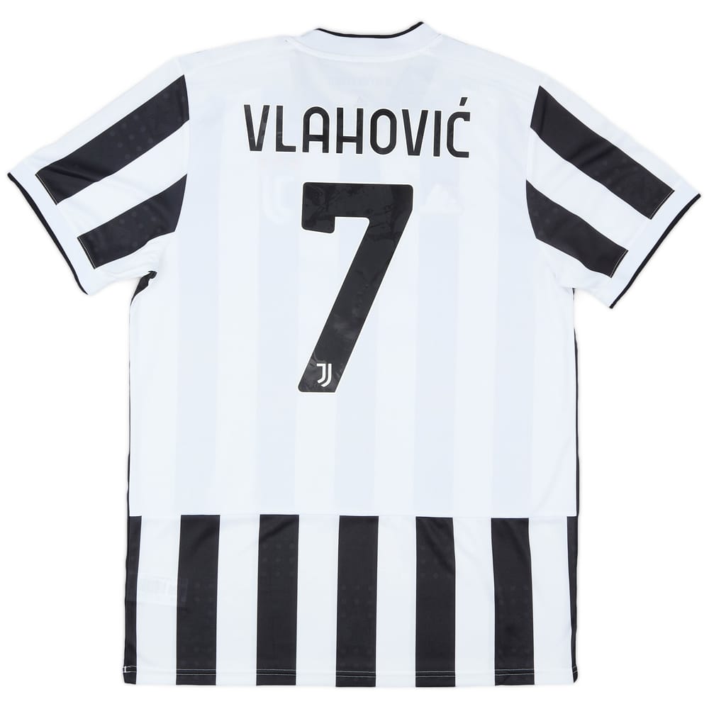 2021-22 Juventus Home Shirt Vlahovic #7 (L)