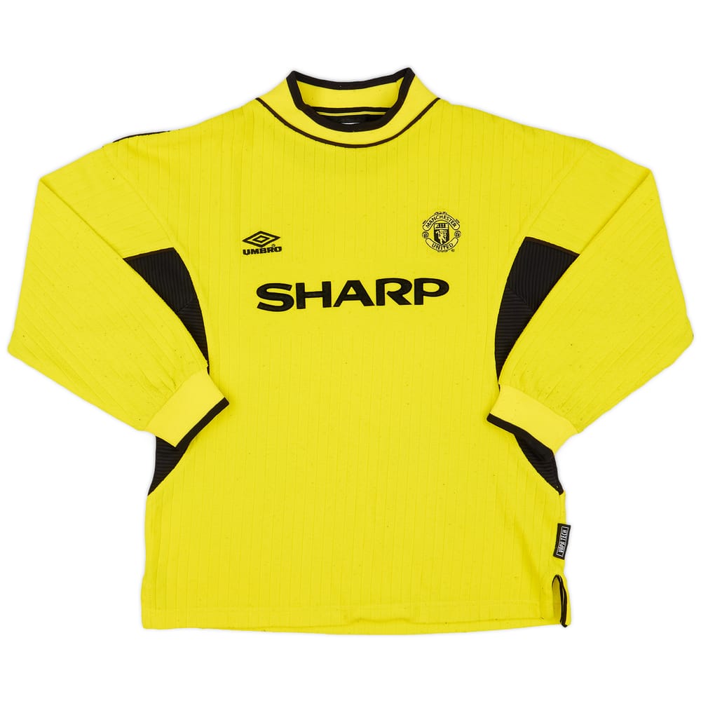 1999-00 Manchester United GK Shirt - 8/10 - (L.Boys)