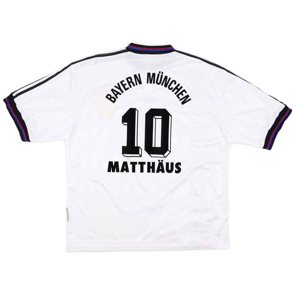 1996-98 Bayern Munich Away Shirt Matthaus #10 - 9/10 - (XL)