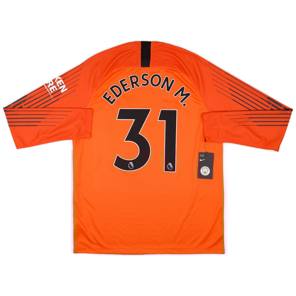 2018-19 Manchester City GK Shirt Ederson.M. #31 (L)