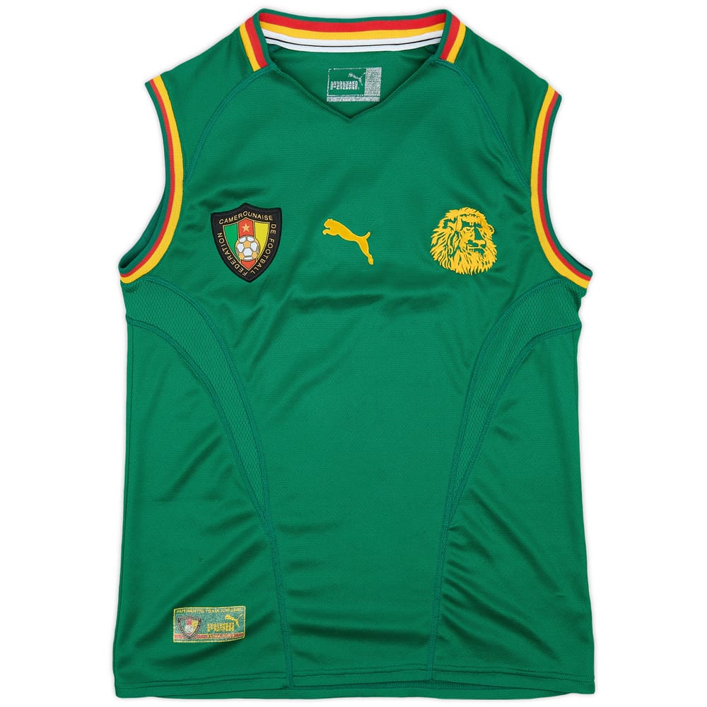 2002 Cameroon Home Vest Shirt - 5/10 - (XS)