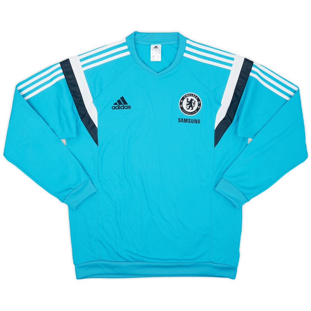2014-15 Chelsea adidas Sweat Top - 8/10 - (L)