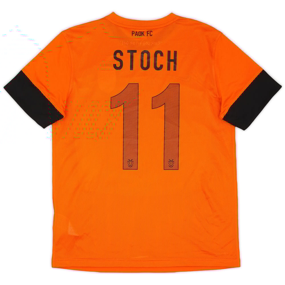 2013-14 PAOK Authentic Third Shirt Stoch #11 (L)